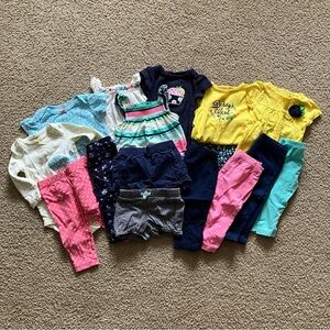 Bundle of 16 Baby Clothing Items 9M